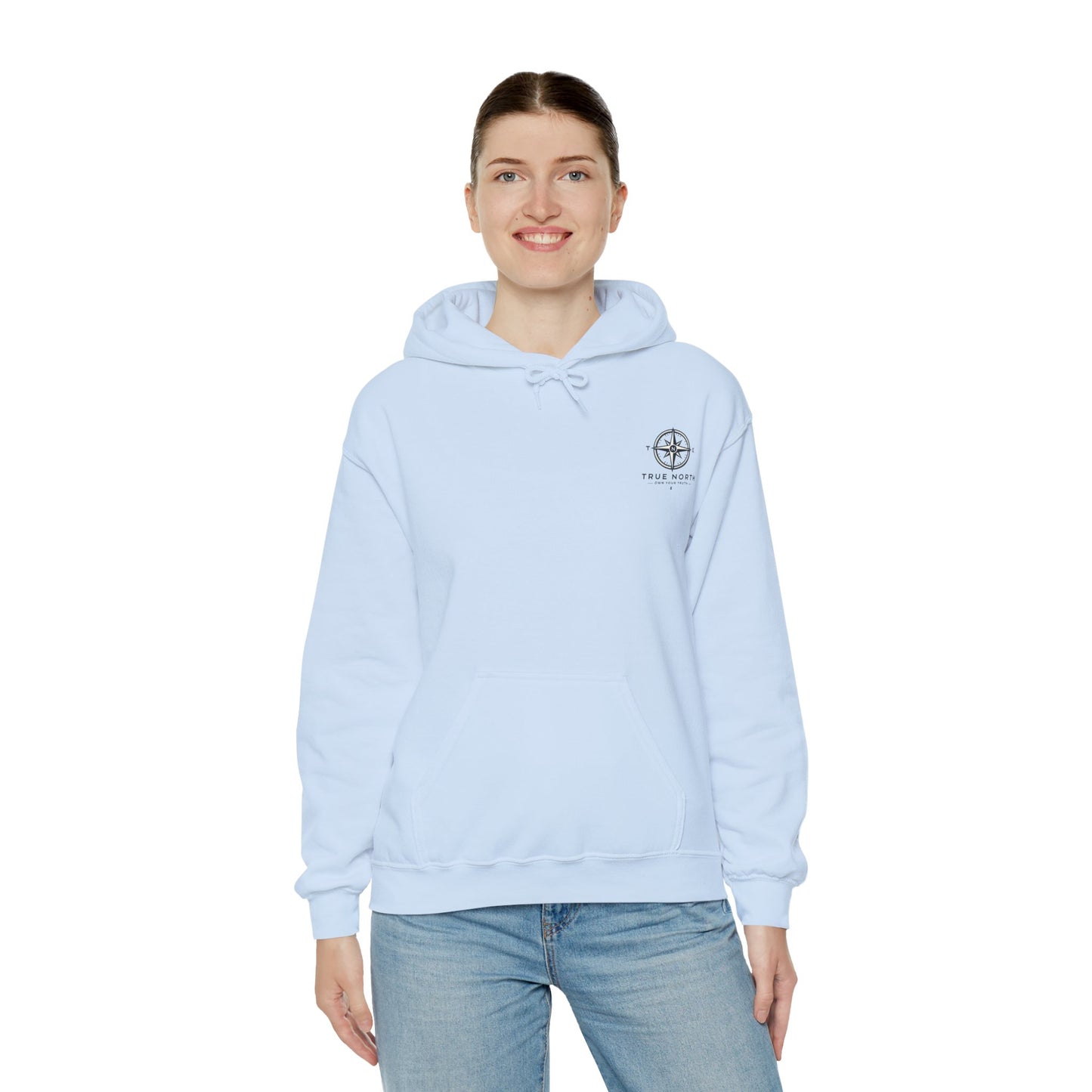 "True Course, True Self" - True North Navigation Hoodie