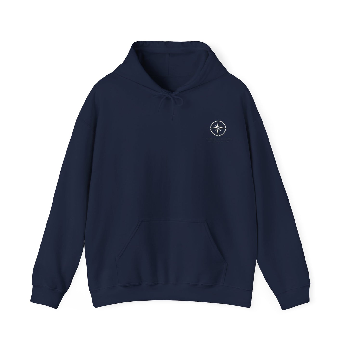 "True Course, True Self" - True North Navigation Hoodie