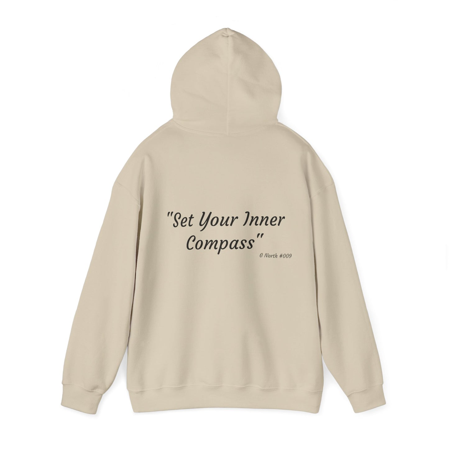 "Set Your Inner Compass" - True North Navigation Hoodie